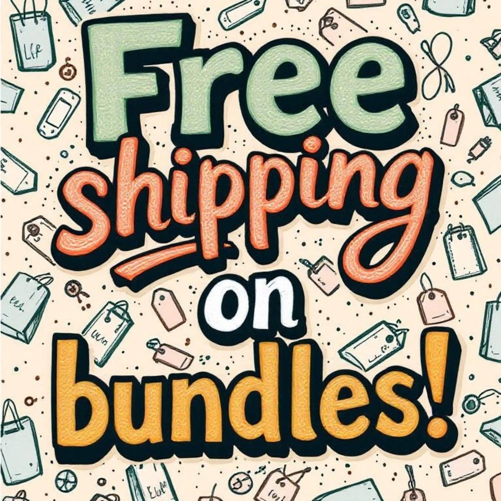 Free Shipping on Bundles! 📦 🎀